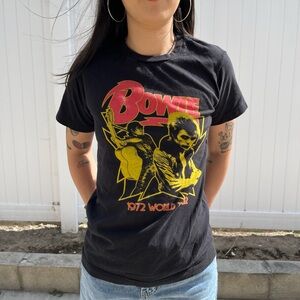 David Bowie t shirt women’s size small to medium